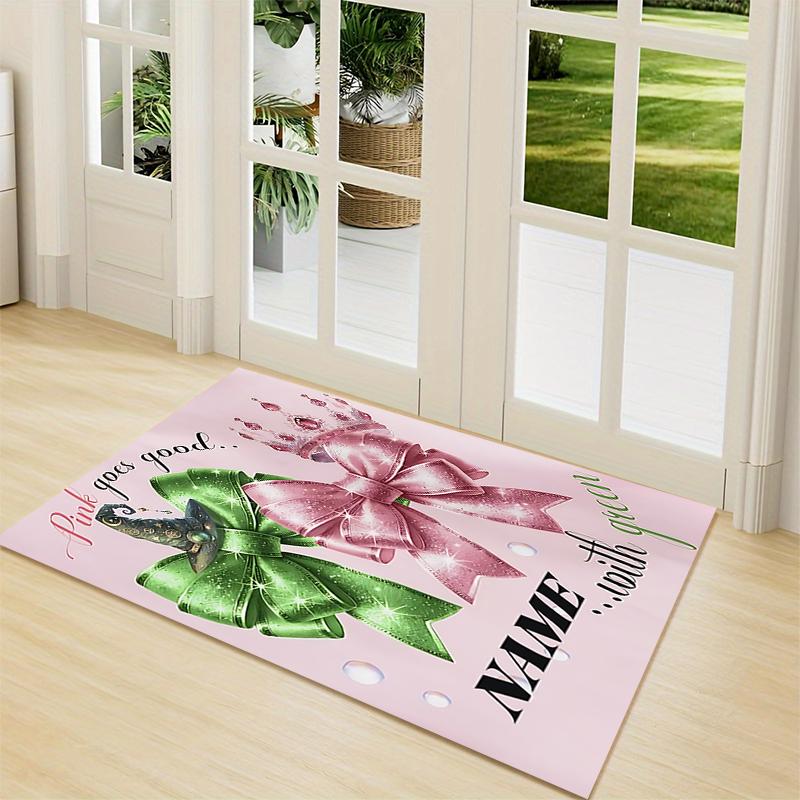 Custom Name Witch Princess Adventure Carpet Rug Customizable Soft Washable Anti-Slip Home Living Room Sofa Mats Personalized Rug. 0909336