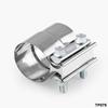 Premium Quality 2.25" To 2.5" Stainless Exhaust Band Clamp Step Clamps For Catback Muffler