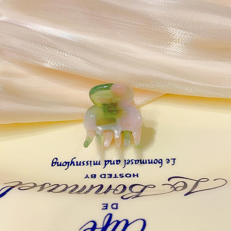 

Модные женские маленькие когти для волос, крабовые зажимы, корейские мини-заколки для волос с уксусной кислотой, заколки для волос для женщин, аксессуары для волос, головной убор