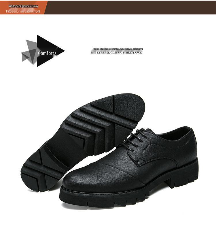 Men's Leather Brogues: Spring/Autumn British-Style, Casual/Business, Youthful & Trendy for Suit/Wedding.