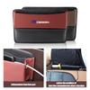Leather Car Center Console Storage Box Auto Emblem Seat Gap Organizer Accessories For Volvo XC90 C30 T6 S60 C70 XC70 V70 S80 S40