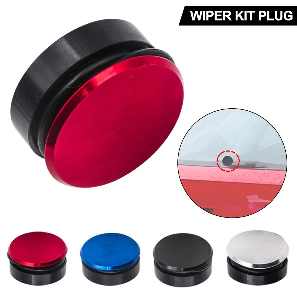 Aluminum Car Rear Wiper Delete Kit Plug Cap for Honda Acrua Toyota Mazda Nissan Kia Car Accessories Exterior