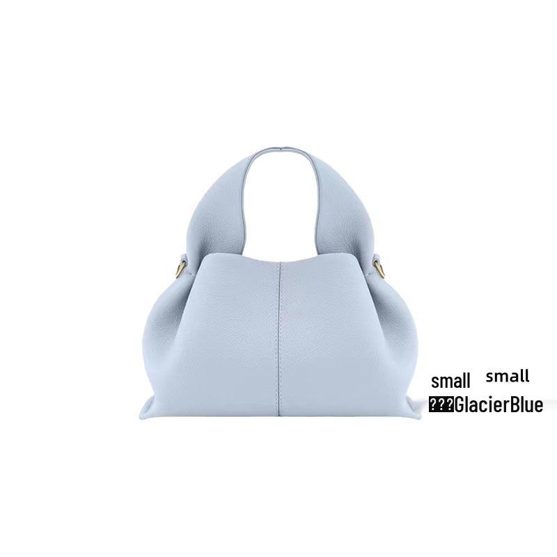 Sac Bandoulière en Cuir Véritable pour Femme Boling'en Cloud Dumpling