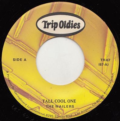 7inch Record WAILERS / ROMEOS - Tall Cool One / Precious Memories TR67 Trip Oldies US Soul/Funk Used