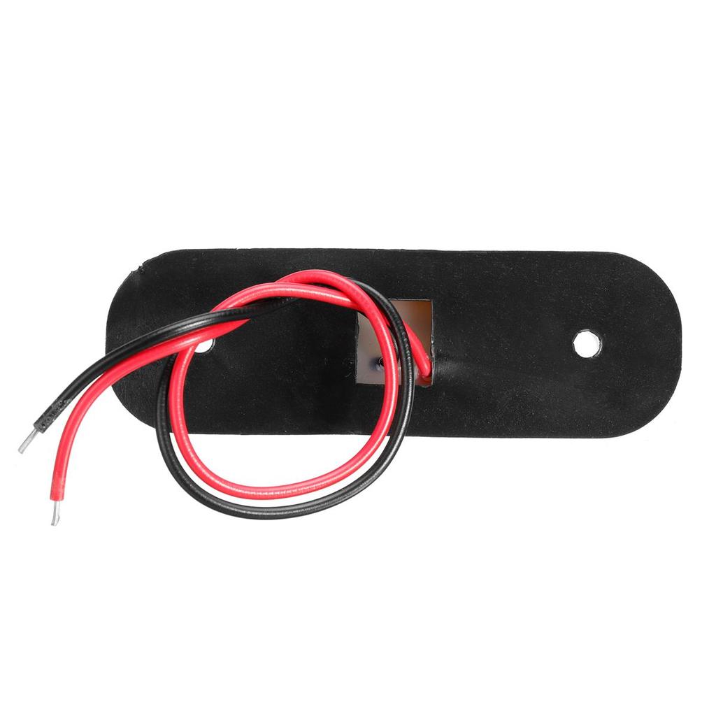 1/6pcs 12V 24V 3 LED Car External Side Marker Warning Light Oval Clearance Signal Brake Trailer Truck Lamp Truck Lorry Bus
