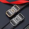 Crocodile Pattern B Style Faux Leather Belt with Customizable Logo - Versatile and Trendy for Business Casual Wear