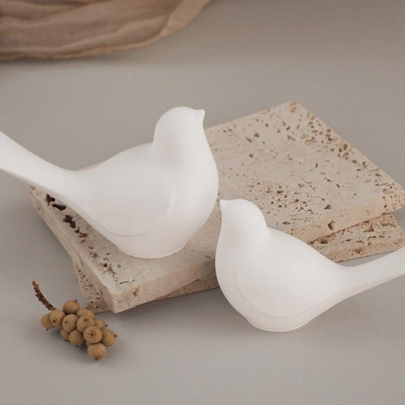 Kreative Silikon-Kerzenform, Vogelform, Ornamentformen, Silikon-Bastelformen, Silikonstruktur, geeignet zum Basteln