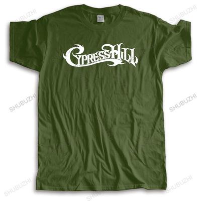 Nowo Przybyły Csual T-shirt Męski Bawełniane Topy Mężczyzna T-shirt z Okrągłym Dekoltem Cypress Hill Letni Top Prezent Męski T-SHIRT z Krótkim Rękawem Rozmiar Euro