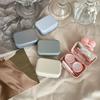 with Tweezers and Suction Stick Contact Lens Case Kit Contact Lens Case  For Men and Women