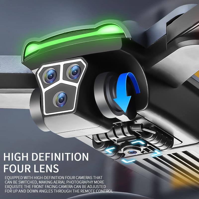 NEW S166 GPS Professional Drone with 8k Dual-lens HD Camera Brushless Intelligent Obstacle Avoidance Folding Quadrotor RC Drone