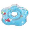 Baby Swimming Ring Thicken Inflatable Prevent Air Leakage Baby Swimming Gear with Bells for Newborn Blue 8.5cm 3.3in