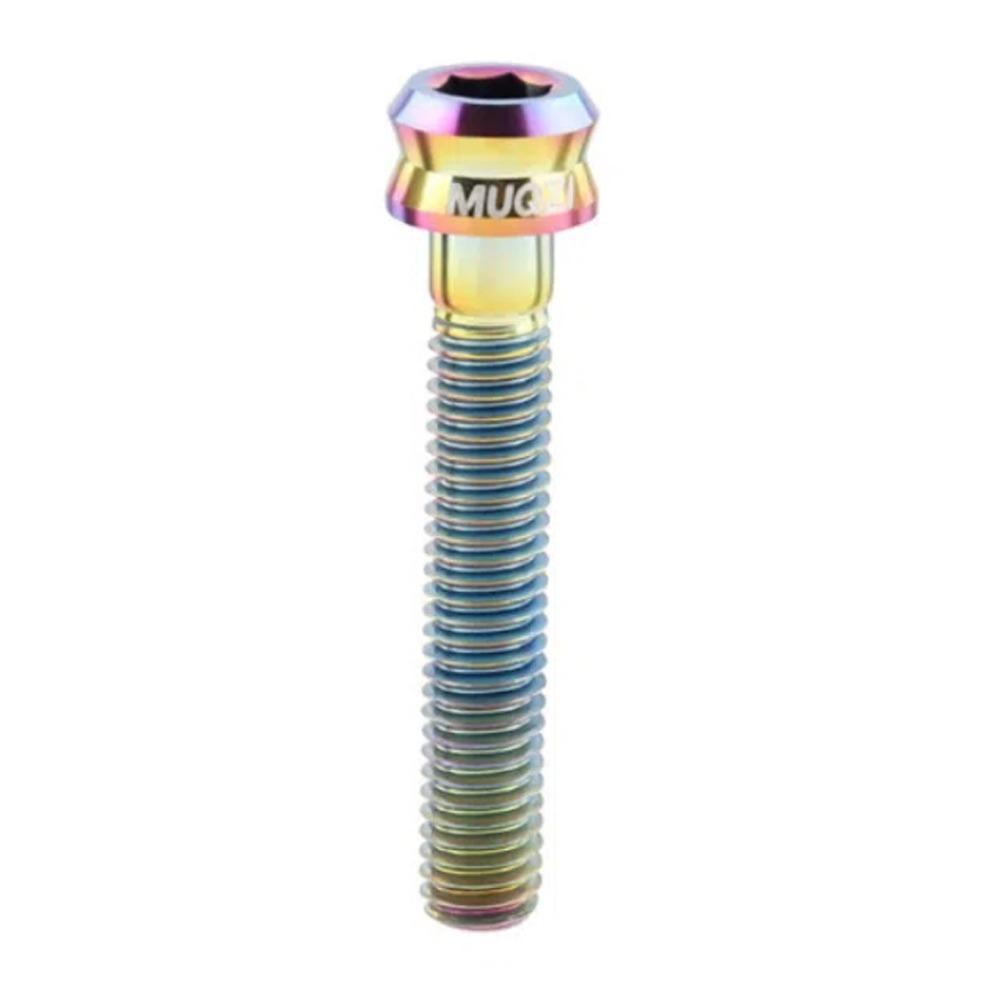 Titanium Zinc Zinc Alloy Bicycle Stem Top Cap Screw M6x30/35mm Bicycle Headset Cover Screws Road Bikes
