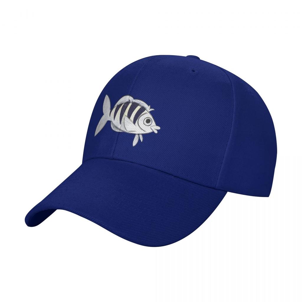 Creepy Fish Baseball Cap New In The Hat Snapback Cap cute Custom Cap Golf Women Unisexs