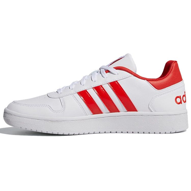 Adidas Neo Hoops 2.0 Comfortable Daily Non-Slip Shock Absorbing Wear-Resistant Lightweight Breathable Low-Top Skate Shoes Men Sneakers EE6501