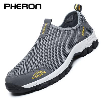 Summer Mesh Men Casual Shoes Water Sneakers Men Outdoor Walking Shoes Trainers Breathable Slip-on Mens Loafers Zapatillas Tenis