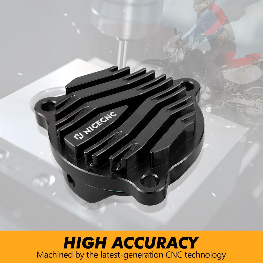 NICECNC For Honda XR650L XR 650L 650 L 1993-2025 2024 2023 2022 2021 2020 Motorcycle Engine Oil Filter Cover Guard Protector