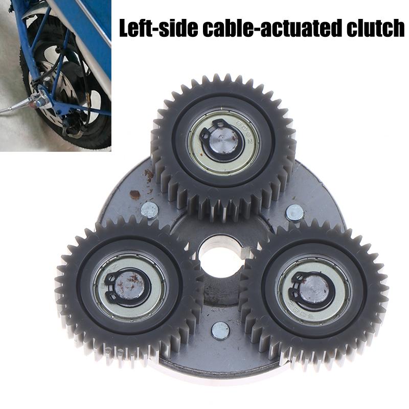 1 sada Reparační sada ozubených kol pro systém přenosu elektrického jízdního kola 37T Ebike Motor Planetové ozubené kolo Nylonové náhradní díly