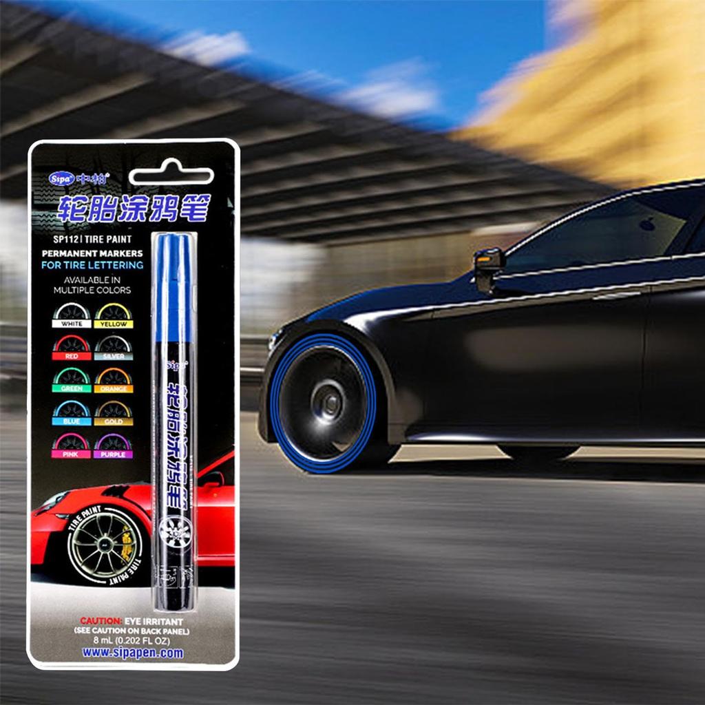 Tire Marker Pen, Auto Lettering Marker Pen - Tire, Glass , Stone,