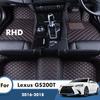 Car Floor Mats For Lexus GS200T 2016 2017 2018 Auto Interiors Accessories  Front And Rear Side Carpets Foot Pads Rugs