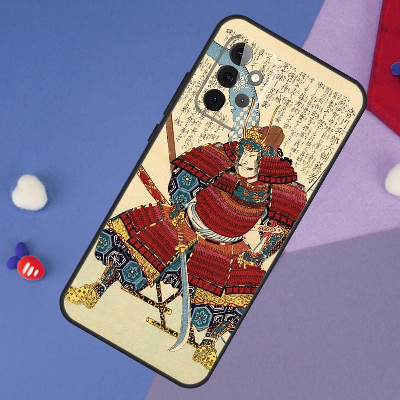 Japanese Samurai Case For Samsung Galaxy A14 A56 A36 A26 A16 A06 A54 A34 A12 A32 A52 A13 A33 A53 A15 A35 A55