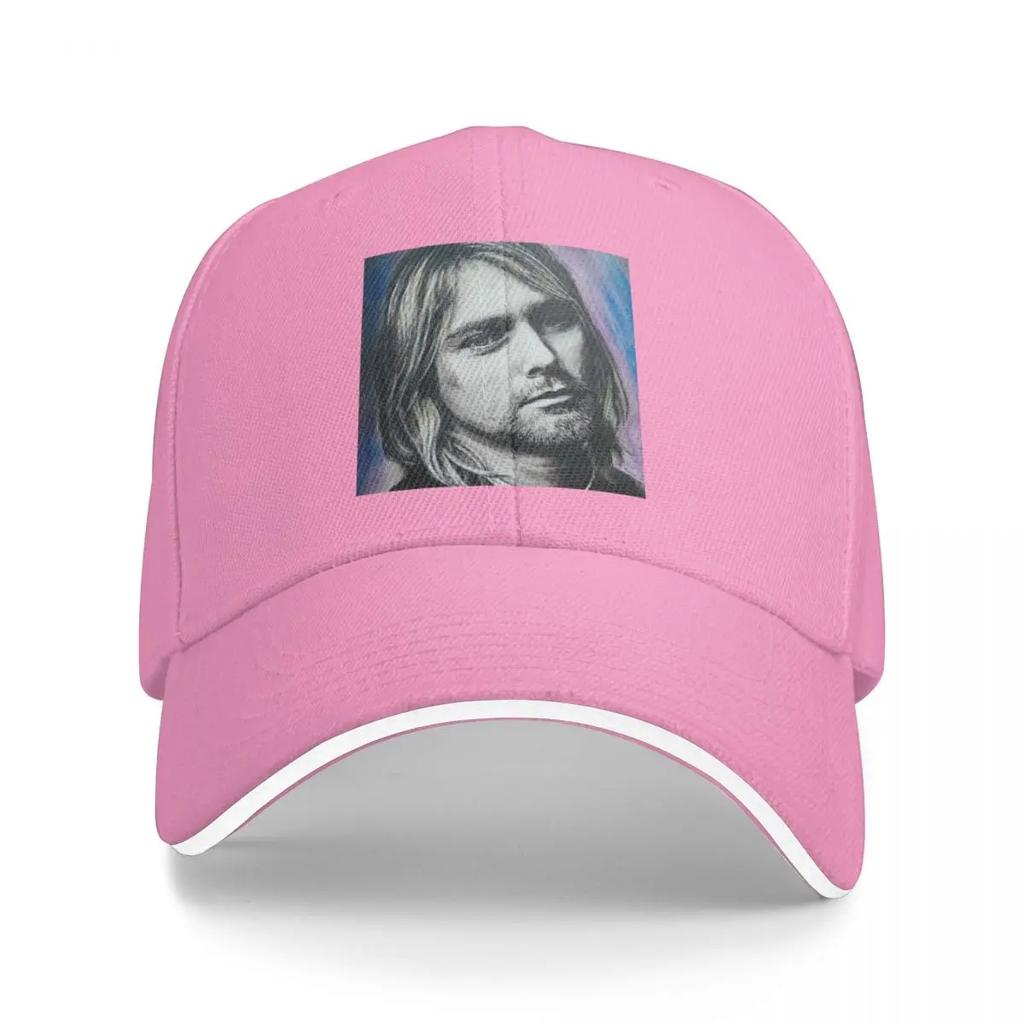 Kurt Cobain Painting Baseball Cap New Hat golf hat genuine Girl Men's