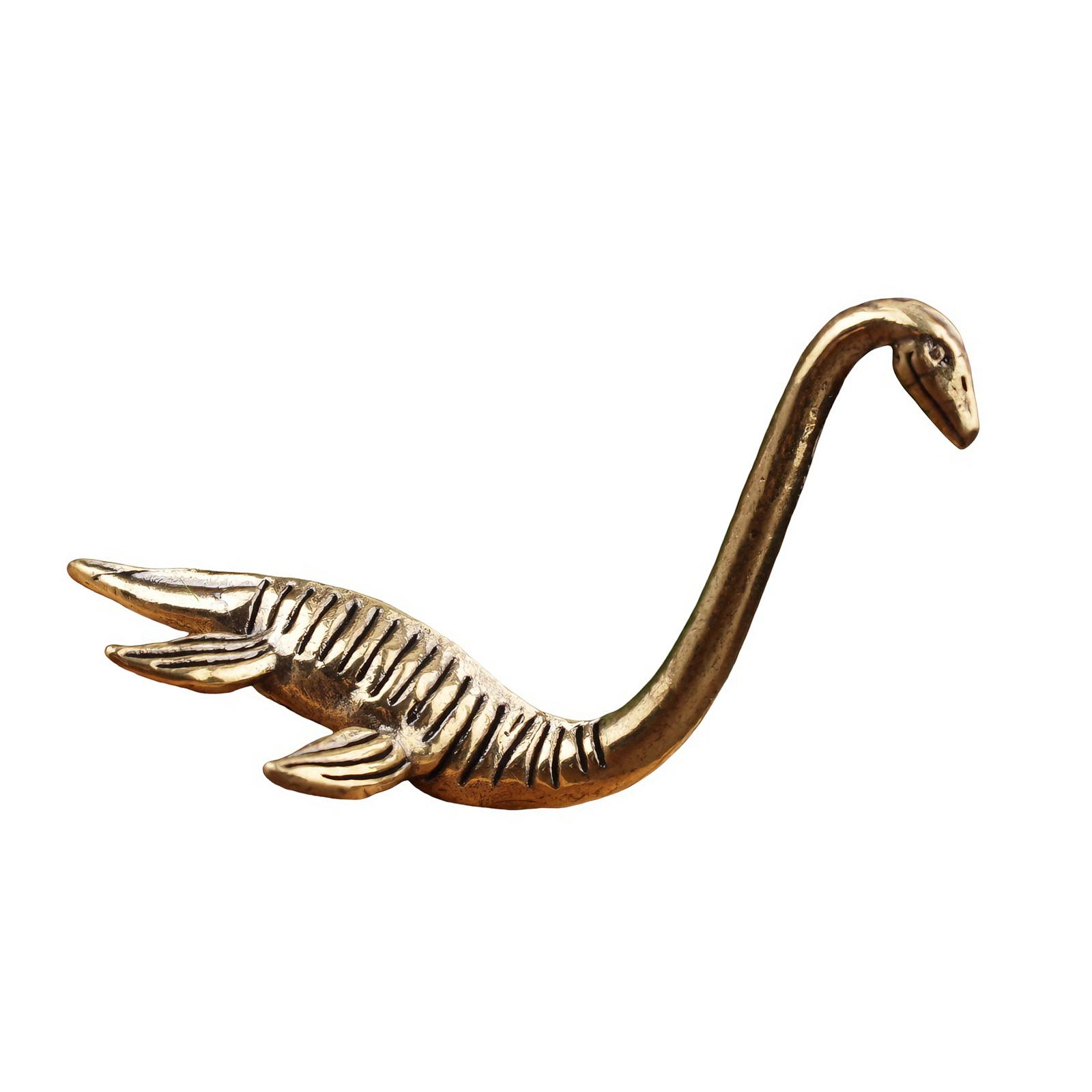 Nessies Decors Figurines Metal Sea Animal Statues Decorative Ornament for Living Room,Bookshelf,Side Table Decorations