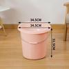 HANDUNYOU Thickened Plastic Household Bucket & Basin Set