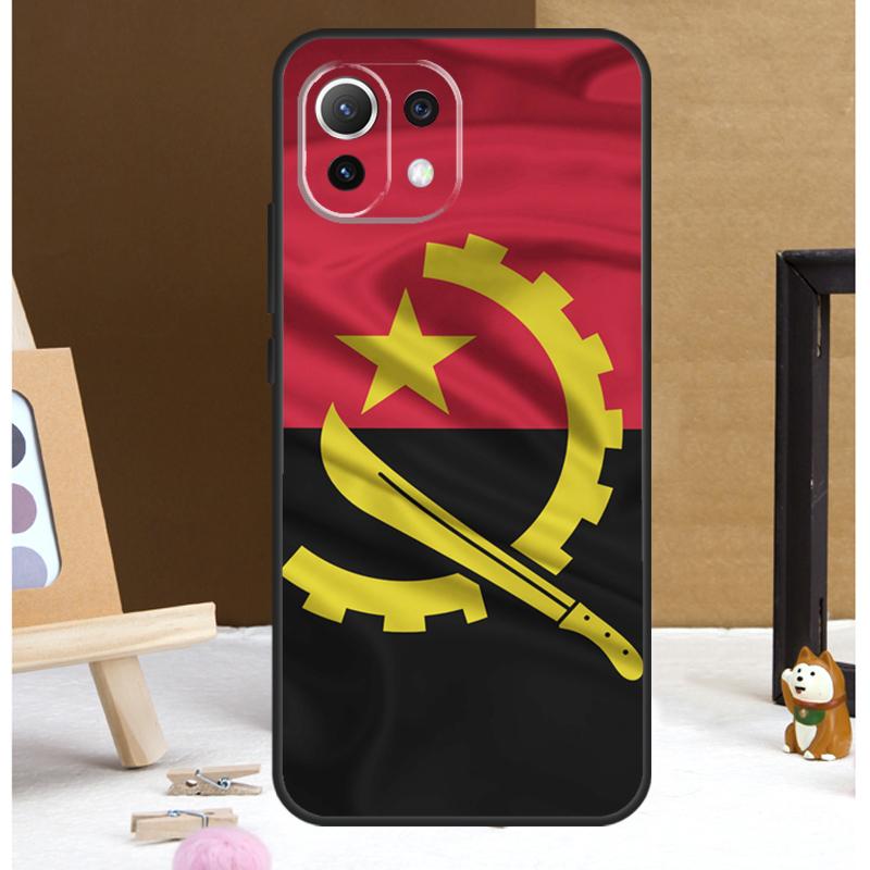 Angola flag Case For Xiaomi 15 14 Ultra 13T 14T 15T 17 Pro Max POCO F7 Pro F5 F6 X5 X6 X7 F8 Ultra Cover