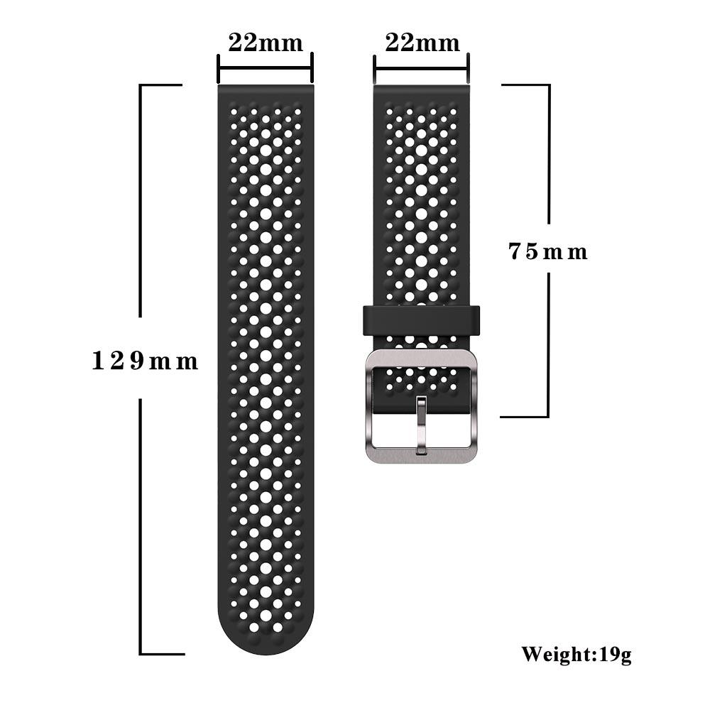 For Amazfit Active Max Watch Strap 22mm Watch Band Sport Silicone Replaceable Wristband for Amazfit Active Max Watch Accessories