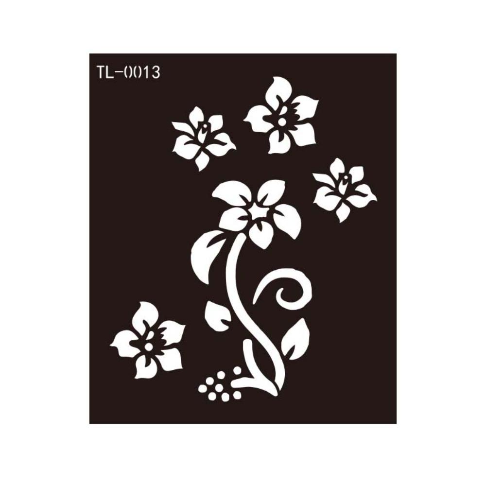 Fake Tattoo Decals Henna Tattoo Template Mehndi Stickers Body Art Sticker Temporary Tattoo Girls