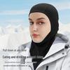 Windproof Winter Ski Mask & Neck Gaiter: Warm Velvet Face Protection for Cycling, Mountaineering, and Snowboarding