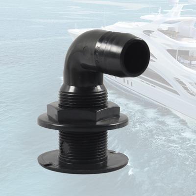 90 Degree Thru Hull Scupper Convenient Replace for Boats Yachts