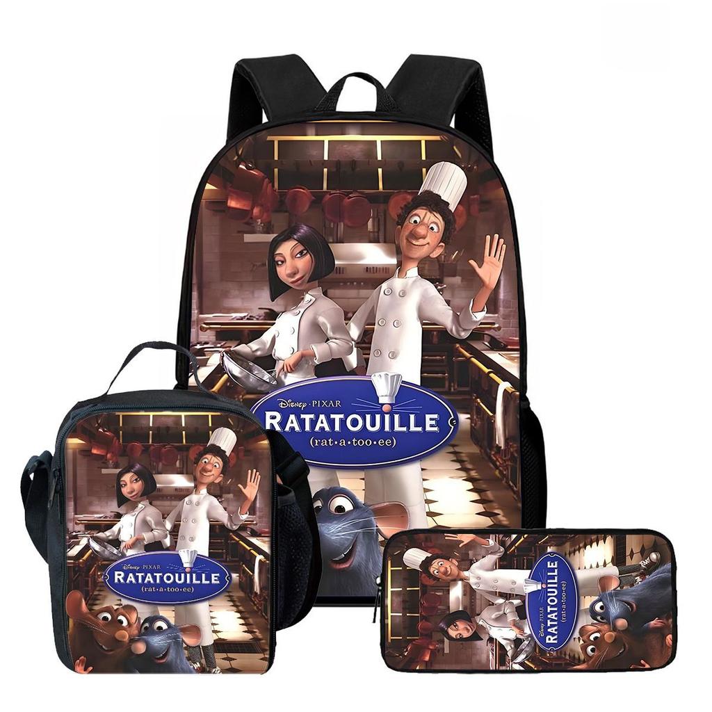 Zaino Oxford Leggero Multifunzionale High Definition Food Story Ratatouille