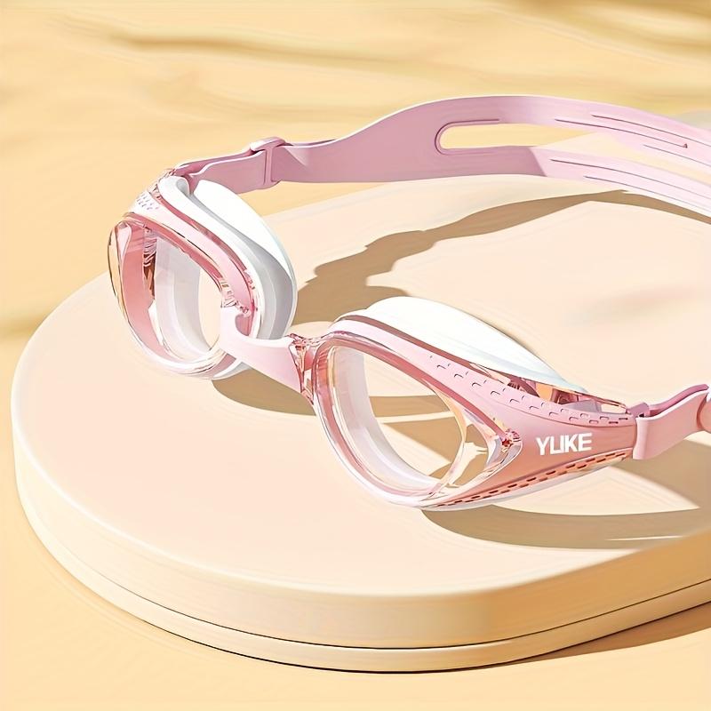HD Anti-Fog Waterproof Swim Goggles, Comfortable & Adjustable, Clear Vision for Men Women