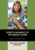 The Passing the Mathematics Test for Elementary Teachers : Offering a Pathway To Success Book