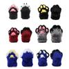 Furry Paw Gloves Cosplays Wolf Bear Animal Paw Plush Mittens for Women Girls