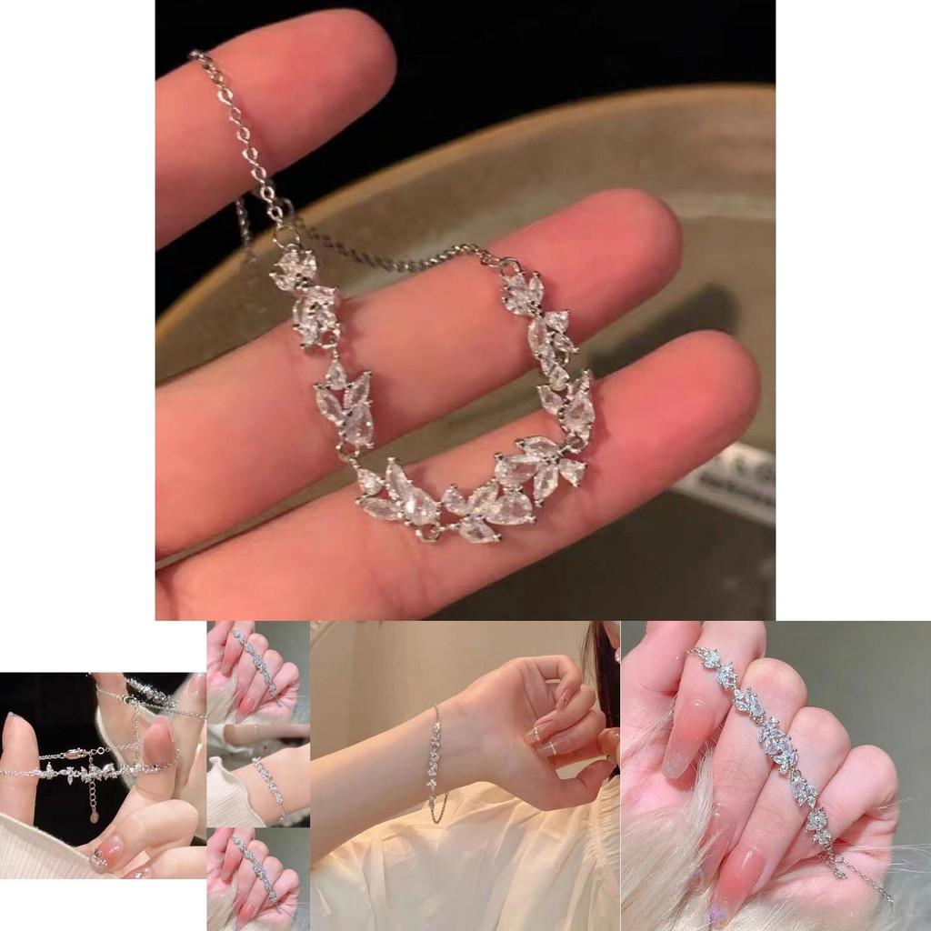 Stylish Wisteria Flower Bracelet For Women Exquisite And Sweet Fresh Design