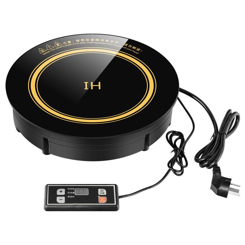 Embedded Commercial Hot Pot Restaurant Special Stove Induction Cooker Small Hot Pot Single Person Circular Hot Pot Stove