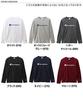 Champion Long Sleeve Classic Script Logo Size S Men's T-Shirt, 100% Cotton, Print, White, (C3-Q401)
