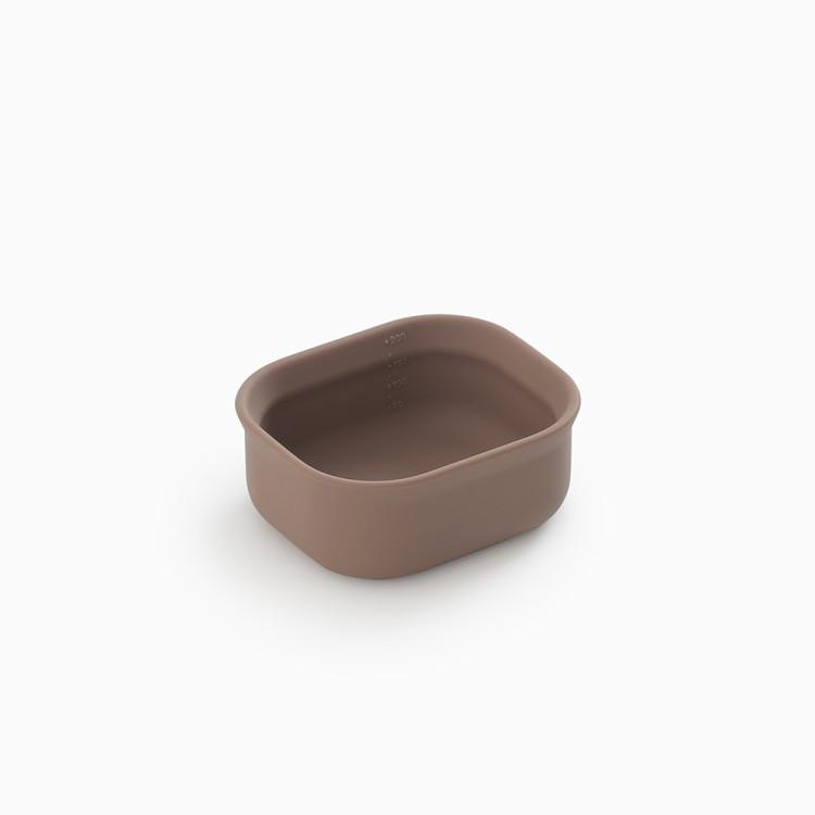 Tackaon 1.2.3 Infant Soup Bowl Topping Baby Food Baby Silicone Tableware Storage Container Bowl Self-directed