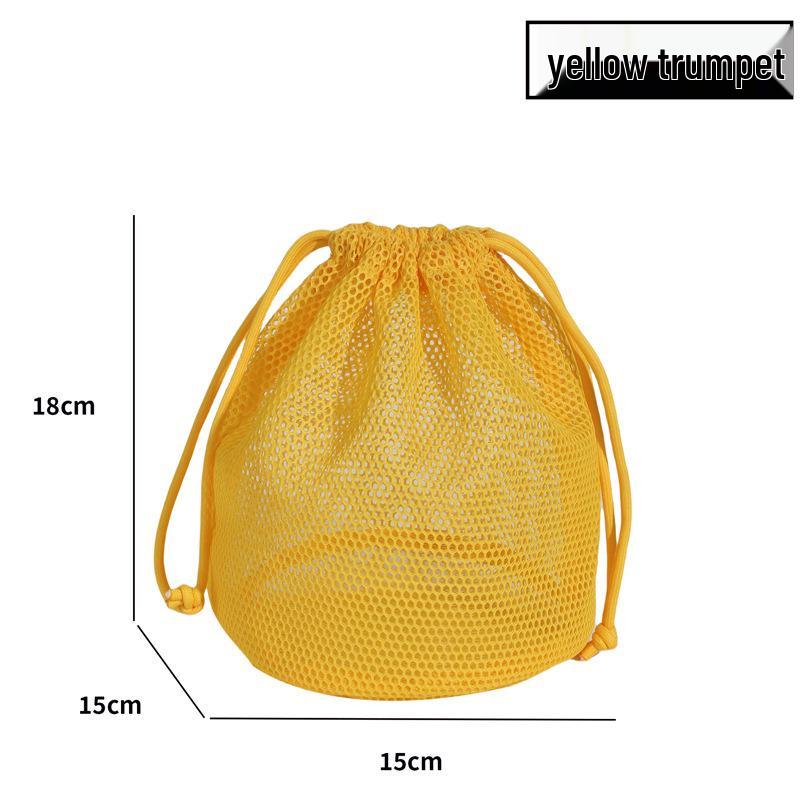 Portable Transparent Mesh Makeup Bag & Travel Toiletry Organizer