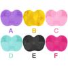 Universal Women Eyeshadow Foundation Concealer Makeup Brush Cleaning Mat Hotel Dress Room Portable Silicone Washing Pad