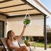 Hanging Garden Plant Basket Droplet Shape Plant Hanging Flower Basket Teardrop Flower Pots Wall Decor Plant Potted Container