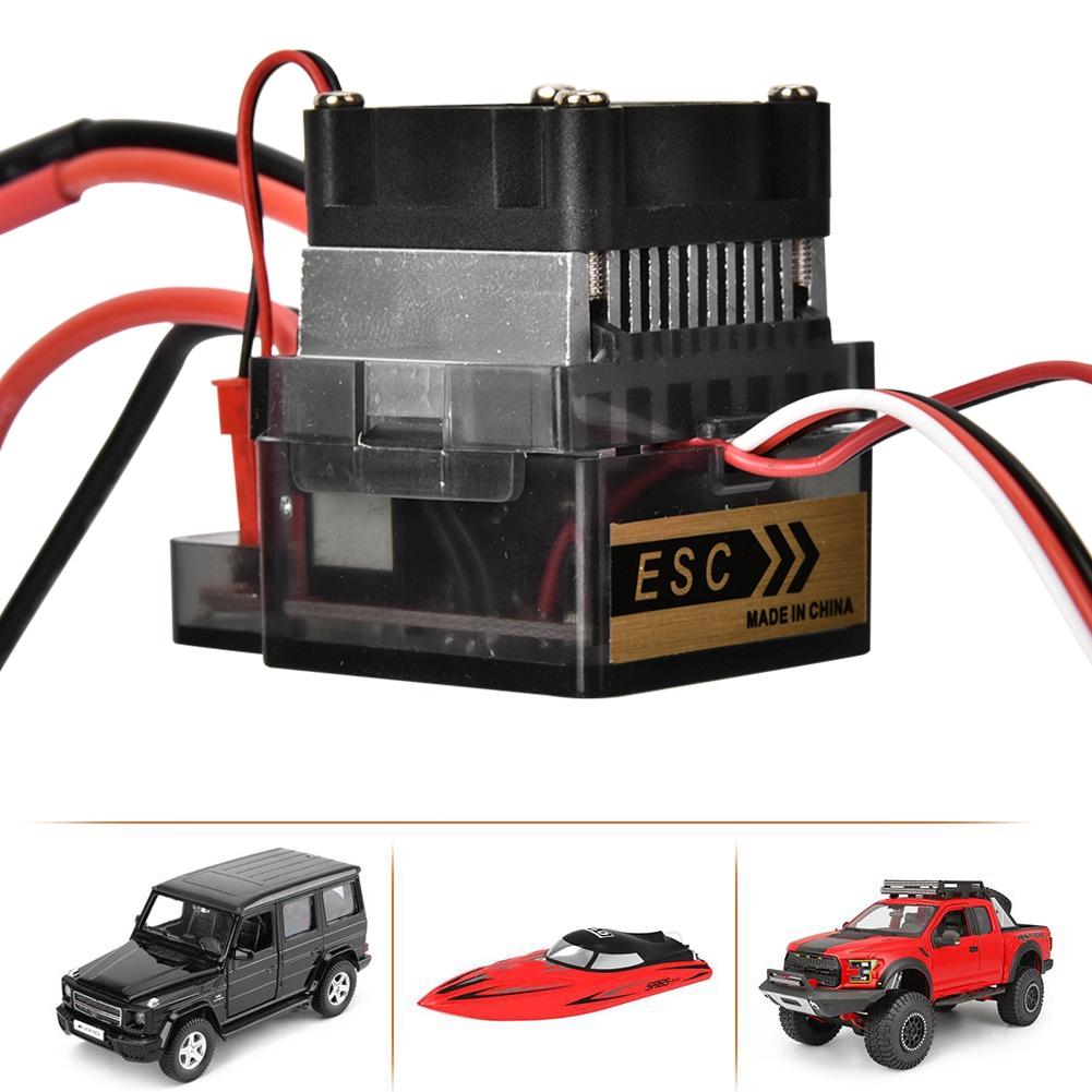

High Voltage 320A Waterproof Brushed ESC Electric Speed Controller with Fan for RC Model
