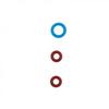 Blue/red O-rings Coffee Machine O-Ring Kitchen Accessories Brand New