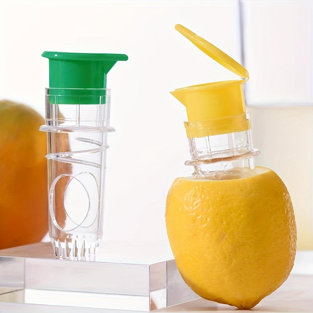 Manual Lemon Squeezer Portable Lemon Juicer Lightweight Manual Juices Reamer Built In Filter For Lemon Orange Citrus Fruit