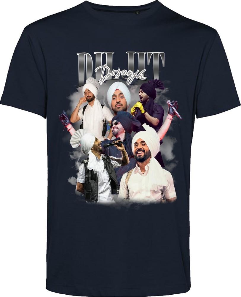 Diljit Dosanjh TShirt Diljit Dosanjh Bootleg TShirt Punjabi Singer Tshirt