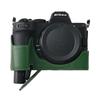 Echte Leder Halbe Kameratasche für Nikon Z6III Z6II Z7II Z5 Z50II ZF Zf Akkufach Kamera Körperabdeckung