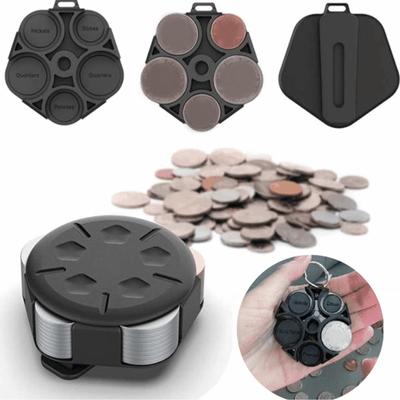 Portable Coin Storage Box, Made Of Premium ABS Material