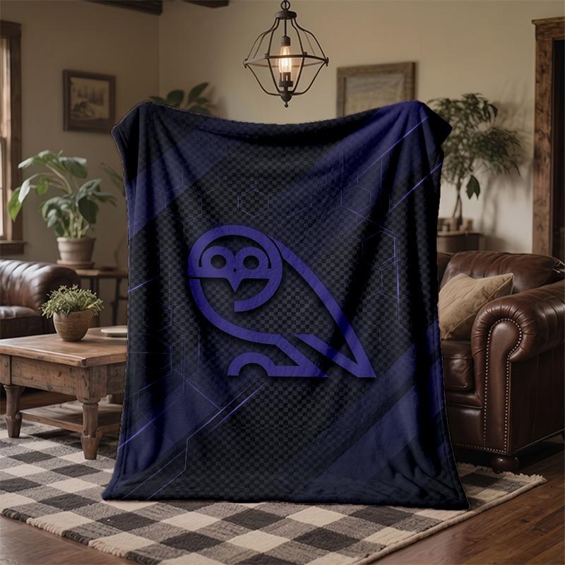 Sheffield Wednesday Theme Fleece Blanket Cozy Soft Plush Blanket For Bedroom Couch Travel